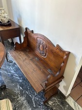 panca legno antica per cucina soggiorno