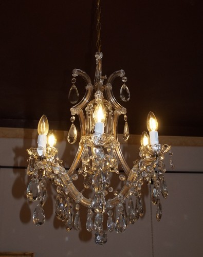 Lampadario cristallo 7 - a,