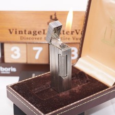 Dunhill Lighter Silver Burley