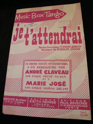 Spartito attendere claveau - attendere,