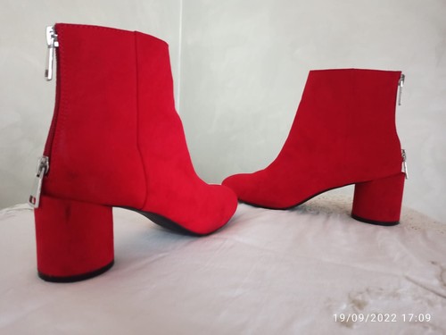 Stivaletto donna bershka rosso - stivaletto,