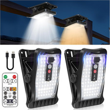 2 Lampade Solari a Clip per