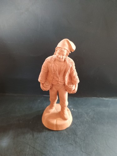 Statuetta terracotta lavorata - statuetta,