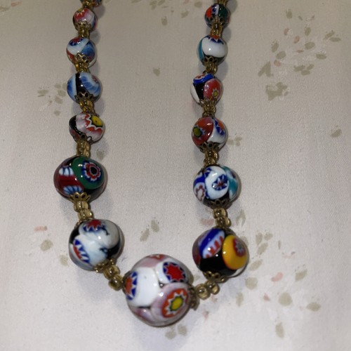 Collana perline vetro - perline,