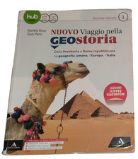 LIBRO storia scuola viaggio nella GEOSTORIA 1 - Rizzo Parisi - Mondadori