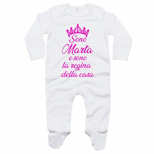 Tutina neonata personalizzata