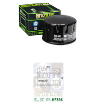 HF896 HIFLO FILTRO OLIO URAL