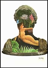 JIRI KOLAR "VERDE"  firmata numerata e timbrata Bolaffi Arte