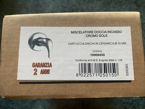 Acquapro miscelatore doccia - -,