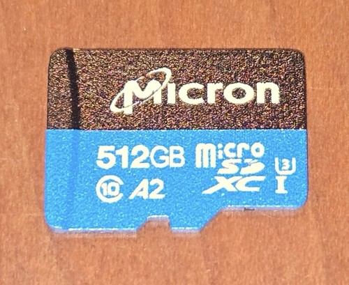Micron micro 512gb - sd,