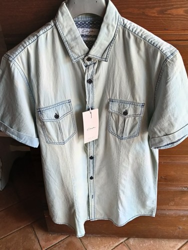 Camicia jeans manica corta - camicia,