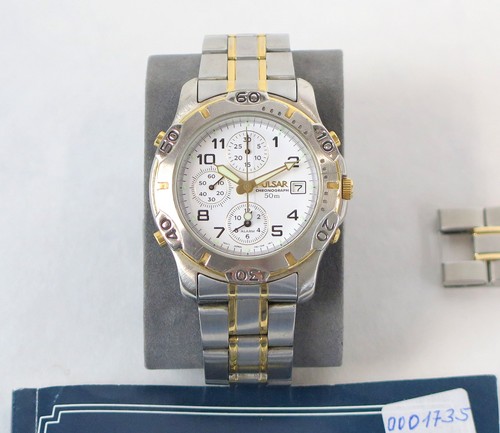 Pulsar chronograph y182 - pulsar, y182-7c60