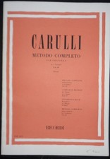 CARULLI METODO COMPLETO PER