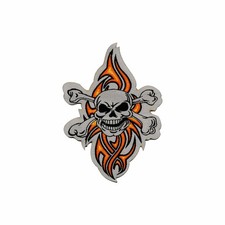 Toppa Patch Adesiva Teschio e