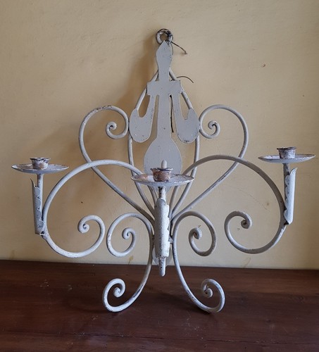 Vintage applique porta candele - applique,