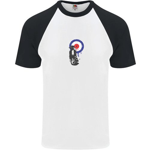 Shirt baseball mod scooter - t-shirt,