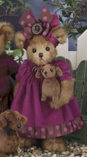 *MOLLY & MOXIE bassotto Bearington 14" orso e cane #179947 collezione/etichette rare