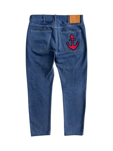 Gucci jeans uomo w31 - jeans, blu
