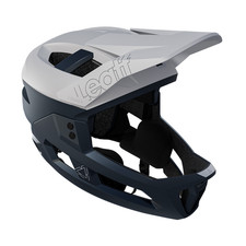 Leatt Casco MTB Enduro 3.0 con mentoniera removibile Bianco M Uomo - 1025104541