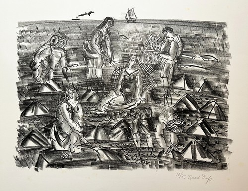 Raoul dufy pêcheurs de - -,
