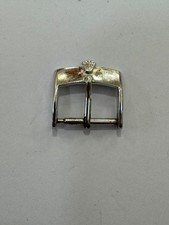 FIBBIA PER CINTURINO OROLOGIO -ROLEX- ACCIAIO ANSA 16 MM -USATO-