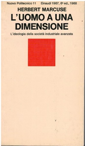Uomo una dimensione - a,