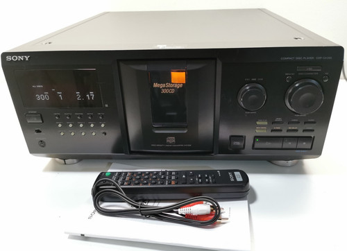 Sony cdp cx355 mega storage - cdp-cx355,