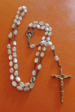 Rosario vintage in metallo e