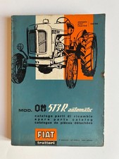 MC530 MANUALE ORIGIN. USO E MANUT. FIAT TRATTORI MOD. OM 513 R AUTOMATICO 1^ ED.