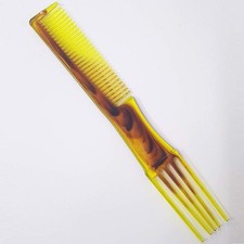 PETTINE FORCHETTA MARRONE PER