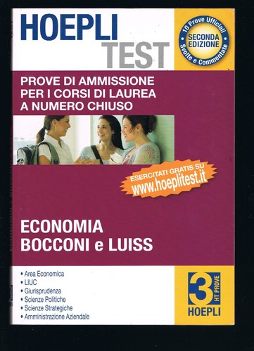 Hoepli test economia bocconi - hoepli,