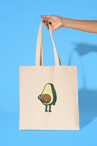 Borsa tela avocado fruit - borsa,