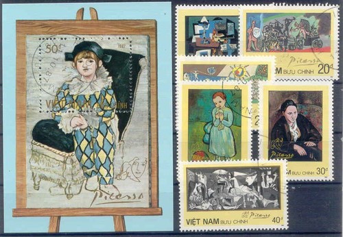 Vietnam 1987 arte quadri - vietnam,