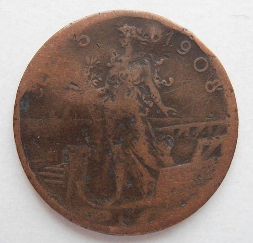 Italia centesimi 1908 - italia,