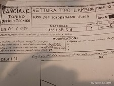 Quattro Disegni Lancia Lambda