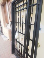 CANCELLO PORTONE in Ferro Battuto A Due Ante