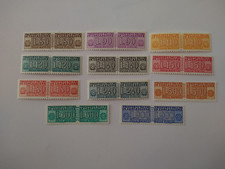 Italia 1958/75 trasporto pacchi in concessione 11 valori MNH**