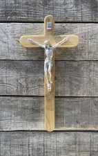 Crocifisso in legno 37x18