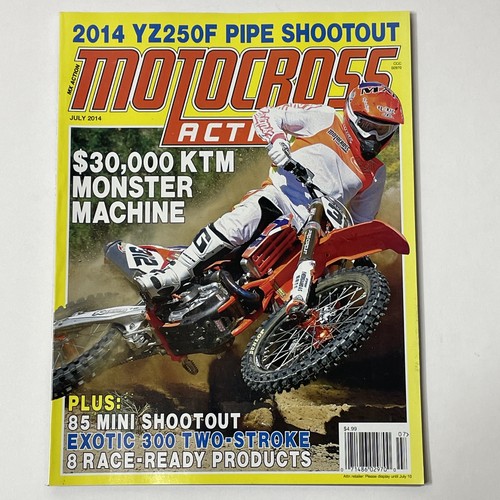 Motocross action magazine july - motocross,