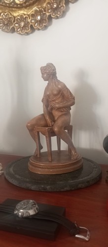 Antica scultura terracotta - in,