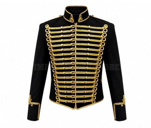 Giacca nera militare ussaro