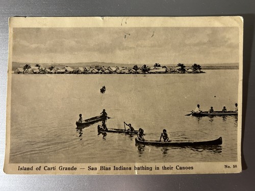 1930 rppc san blas indiani - blas,