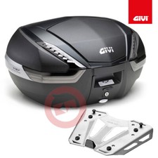GIVI KIT BAULETTO CARBON V47NNT PIASTRA SRA3112 SUZUKI DL 650 V-STROM 2017-2021