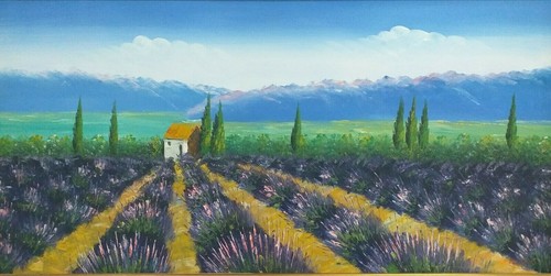 Quadro moderno dipinto - quadro, mano