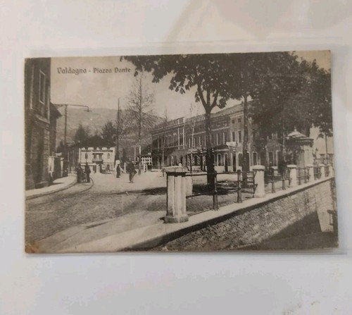 Rara cartolina valdagno piazza - rara,