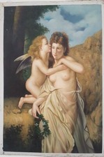 Quadro Dipinto a Mano Olio Su