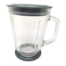 Bicchiere in vetro + coperchio x frullatore Imetec dolcevita Originale DC3030