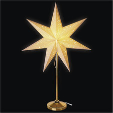 Lampada Da Tavolo in Carta Con