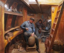 Quadro Francese Belga Cornice