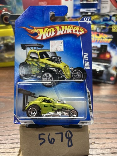 Hot wheels fiat 500 auto - wheels,